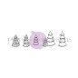 Preview: Mini Evergreen Tree Set