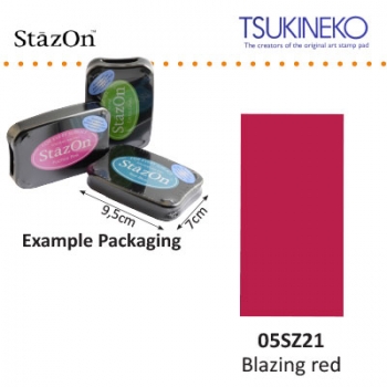 StazOn Stempelkissen - Blazing Red