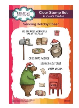 Creative Expressions  by Jane´s Doodles Holiday Cheer