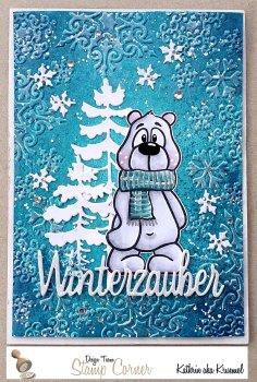 Stamp Corner - Stempelset - Winter Panda