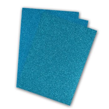 Poli-Flex Pearl Glitter Flexfolie Blue