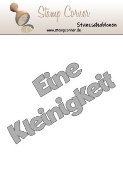 eine kleinigkeit