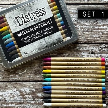 Distress Watercolor Pencils