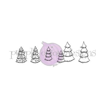 Mini Evergreen Tree Set