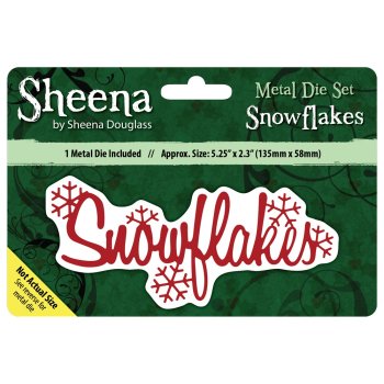 SHEENA DOUGLASS Die SNOWFLAKES