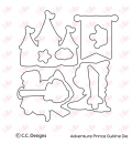 C.C. Design - Adventure Prince Outline Die