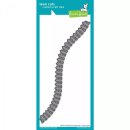 Lawn Cuts Custom Craft Dies - Slimline Picket Fence Border