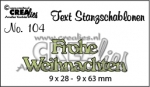 CREAlies Stanzschablone 